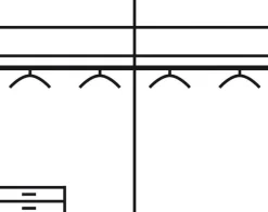 rauch Drehtürenschrank »Kleiderschrank Schrank Garderobe Wäscheschrank Schlafzimmer BORBA« Breite/Höhe/Tiefe: 225/210/54 cm,optional mit Absetzung in Graumetallic MADE IN GERMANY