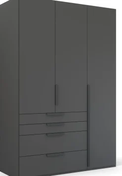 rauch Drehtürenschrank »Kleiderschrank Schrank Garderobe Wäscheschrank PURISMA« in den Breiten 151/201/251/301 cm, inkl. SOFT-CLOSE-FUNKTION,mit Schubladen und umfangreichem Zubehör MADE IN GERMANY