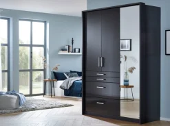 rauch Drehtürenschrank »Kleiderschrank Schrank Garderobe GarderobenschrankHOMBURG« inkl. Passepartout, oberer Schubkasten mit Einteilung MADE IN GERMANY