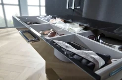 rauch Drehtürenschrank »Kleiderschrank Schrank Garderobe GarderobenschrankHOMBURG« inkl. Passepartout, oberer Schubkasten mit Einteilung MADE IN GERMANY