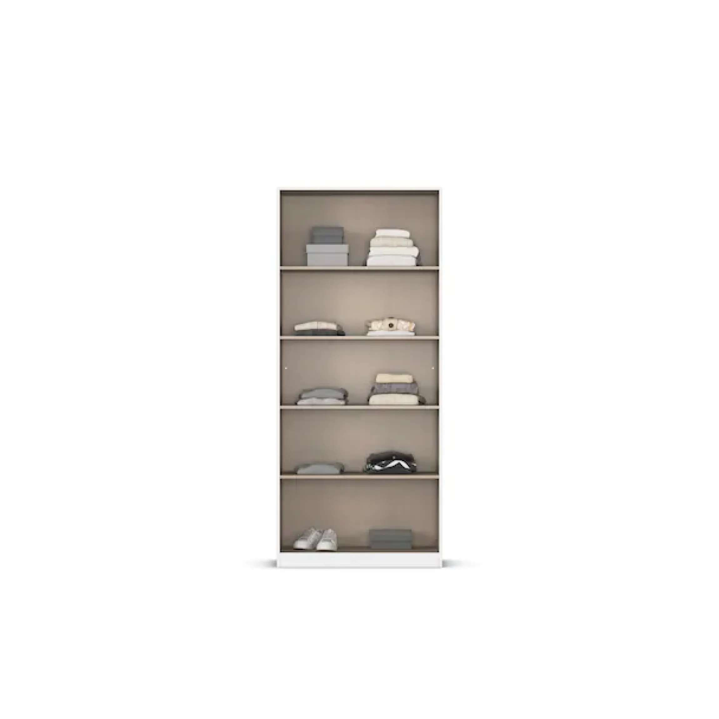 rauch Drehtürenschrank »Kleiderschrank Schrank Garderobe Schlafzimmerschrank ACERO« praktisch in Tiefe 41 cm mit vielen Einlegeböden,Spiegelfront in moderner Loft-Optik MADE IN GERMANY