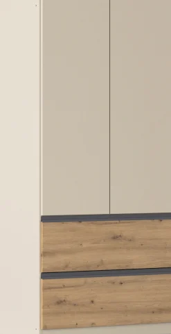 rauch Drehtürenschrank »Kleiderschrank Schrank Garderobe COSTA in den Breiten 91/136/181 cm« in 3 Ausstattungen BASIC/CLASSIC/PREMIUM,viel Platz, grifflose Front und Push-to-Open Funktion MADE IN GERMANY
