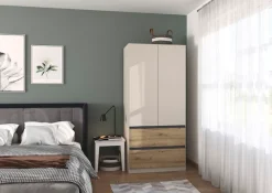 rauch Drehtürenschrank »Kleiderschrank Schrank Garderobe COSTA in den Breiten 91/136/181 cm« in 3 Ausstattungen BASIC/CLASSIC/PREMIUM,viel Platz, grifflose Front und Push-to-Open Funktion MADE IN GERMANY