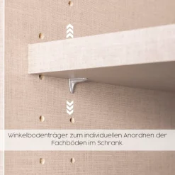 rauch Drehtürenschrank »Kleiderschrank Schrank Garderobe COSTA in den Breiten 91/136/181 cm« in 3 Ausstattungen BASIC/CLASSIC/PREMIUM,viel Platz, grifflose Front und Push-to-Open Funktion MADE IN GERMANY