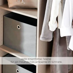 rauch Drehtürenschrank »Kleiderschrank Schrank Garderobe COSTA in den Breiten 91/136/181 cm« in 3 Ausstattungen BASIC/CLASSIC/PREMIUM,viel Platz, grifflose Front und Push-to-Open Funktion MADE IN GERMANY