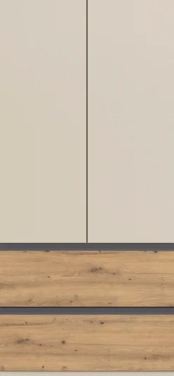 rauch Drehtürenschrank »Kleiderschrank Schrank Garderobe COSTA in den Breiten 91/136/181 cm« in 3 Ausstattungen BASIC/CLASSIC/PREMIUM,viel Platz, grifflose Front und Push-to-Open Funktion MADE IN GERMANY