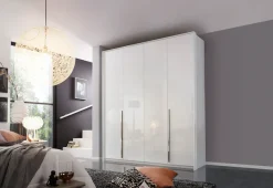rauch Drehtürenschrank »Kleiderschrank Schrank Garderobe Wäscheschrank MONTCLAR« in den Breiten 204/254/304 cm, inkl. SOFT-CLOSE-FUNKTION,Passepartout optional mit Beleuchtung, inkl. Zubehör MADE IN GERMANY