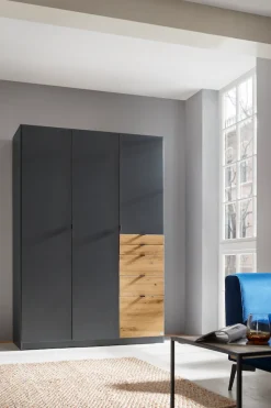 rauch Drehtürenschrank »Kleiderschrank Schrank Garderobe Wäscheschrank Ankleide ONTARIO« Breiten 136/181 cm,mit 5 Schubladen in unterschiedlichen Größen MADE IN GERMANY