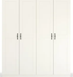 rauch Drehtürenschrank »Kleiderschrank Schrank Garderobe Ankleide COTTAGE BY QUADRA SPIN« Breiten: 181/226/271 cm, Höhe 210 cm,in skandinavischem Landhausstil