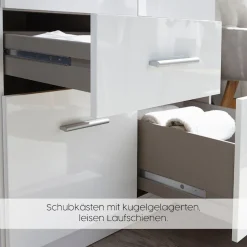 rauch Drehtürenschrank »Kleiderschrank Schrank Garderobe Wäscheschrank BORBONA« Breiten 226/271 cm, Höhe 210 cm,in 2 Breiten, mit Spiegel und vielen Farbkombinationen MADE IN GERMANY