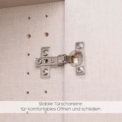 rauch Drehtürenschrank »Kleiderschrank Schrank Garderobe Wäscheschrank BORBONA« Breiten 226/271 cm, Höhe 210 cm,in 2 Breiten, mit Spiegel und vielen Farbkombinationen MADE IN GERMANY