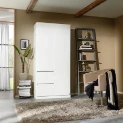 rauch Drehtürenschrank »Kleiderschrank Schrank Garderobe Wäscheschrank Ankleide NIDDA« Breiten 91/136/181 cm, Höhe 197 cm,grifflose Front sowie Push-to-Open Funktion MADE IN GERMANY