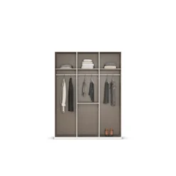 rauch Drehtürenschrank »Kleiderschrank Schrank Garderobe Schlafzimmerschrank EVELYN« in 2 Höhen 197 oder 210 cm erhältlich, inkl. SOFT-CLOSE-FUNKTION,in elegantem Stil mit Schubladen 3 Breiten und 2 Höhen MADE IN GERMANY