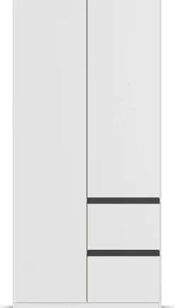 rauch Drehtürenschrank »Kleiderschrank Schrank Garderobe Wäscheschrank COSTA Breite 91 cm« in 3 Ausstattungen BASIC/CLASSIC/PREMIUM,Breite 91 cm grifflose Front mit Push-to-Open Funktion MADE IN GERMANY
