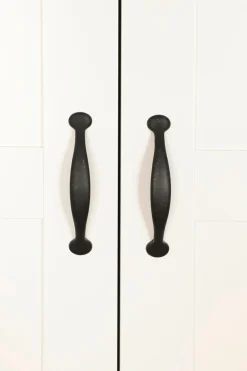 rauch Drehtürenschrank »Kleiderschrank Schrank Garderobe Ankleide COTTAGE BY QUADRA SPIN« Breiten: 181/226/271 cm, Höhe 210 cm,in skandinavischem Landhausstil, mit Schubladen und Spiegel