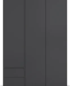 rauch Drehtürenschrank »Kleiderschrank Schrank Garderobe Wäscheschrank NABILA viel Stauraum« in 3 verschiedenen Ausstattungen BASIC/CLASSIC/PREMIUM,mit 2 Schubladen und Push-to-Open Funktion TOPSELLER MADE IN GERMANY