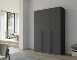 rauch Drehtürenschrank »Kleiderschrank Schrank Garderobe Wäscheschrank PURISMA« in den Breiten 151/201/251/301 cm, inkl. SOFT-CLOSE-FUNKTION,schlichte Eleganz, mit umfangreicher Innenausstattung MADE IN GERMANY