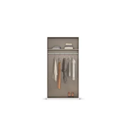 rauch Drehtürenschrank »Kleiderschrank Schrank Garderobe Schlafzimmerschrank EVELYN« in 2 Höhen 197 oder 210 cm erhältlich, inkl. SOFT-CLOSE-FUNKTION,in elegantem Stil, viel Stauraum 4 Breiten und 2 Höhen MADE IN GERMANY