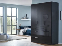 rauch Drehtürenschrank »Kleiderschrank Schrank Garderobe GarderobenschrankHOMBURG« mit viel Stauraum, oberer Schubkasten mit Einteilung MADE IN GERMANY