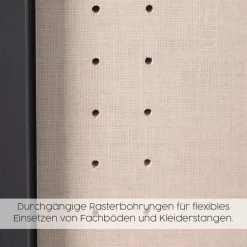 rauch Drehtürenschrank »Micro« mit eleganten Aufleistungen und praktischen Außenschubkästen
