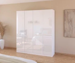 rauch Drehtürenschrank »Monostar« mit Glasfront sowie umfangreicher Innenausstattung