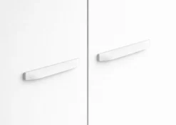 rauch Drehtürenschrank »Prandon B« Set, 2 Stk. tlg. mit 2 Schubladen sowie Aufsatzelement, Metallgriffe quer