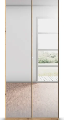 rauch Drehtürenschrank »Reflect« mit Spiegelfront, inkl. praktischer Inneneinteilung