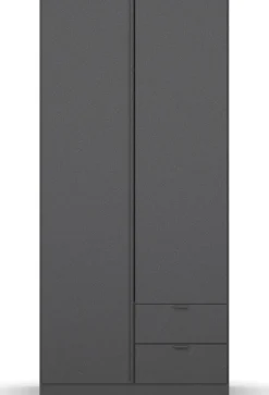 rauch Drehtürenschrank »StyleUp« Typ Monochrome mit eleganten, langen Griffstangen in Schrankfarbe