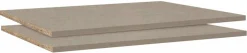rauch Einlegeboden »Zubehör für Rauch-Drehtürenschränke ORANGE« 2er-Set Breite 66 cm, Tiefe 45 cm
