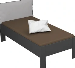 rauch Futonbett »Aditio« Kopfteil Webstoff mit abgesetztem Keder