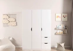 rauch Kleiderschrank »Freising geräumiger Schrank Garderobe Schlafzimmerschrank« in 2 Breiten erhältlich TOP ANGEBOT !,mit Griffmulden und Schubkästen OTTO´s Chois TOP PRODUKT