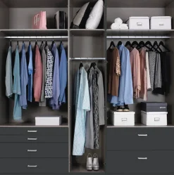 rauch Kleiderschrank »Kleiderschrank Schrank Garderobe Wäscheschrank WILDBERG« Breiten 226/271 cm, Höhen 210/229 cm,mit 6 Schubladen, obere Schublade mit Holz-Einteilung MADE IN GERMANY