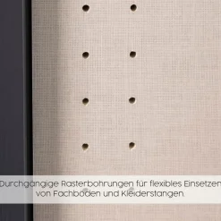rauch Kleiderschrank »Schrank Garderobe Garderobenschrank Putzschrank Wäscheschrank TORRENT« Breiten 91/136/181 cm, Höhe 210 cm,optional Außenschubladen und Spiegel, viel Stauraum MADE IN GERMANY