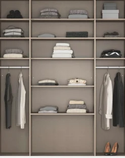 rauch Kleiderschrank »Schrank Drehtürenschrank Garderobe Ankleide Schlafzimmer HILDESHEIM« Breiten: 185/275 cm, Höhe 231 cm,oberste Schublade mit praktischer Facheinteilung MADE IN GERMANY