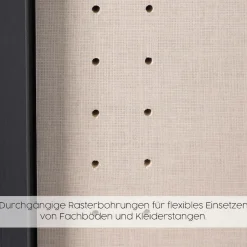 rauch Kleiderschrank »Schrank Garderobe Ankleide GAMMA Breiten 91/136/181/226/271/315/360 cm« in 3 Ausstattungen BASIC/CLASSIC/PREMIUM (inkl. SOFT-CLOSE-Funktion),verschiedene Griff-Varianten, mit Spiegel TOPSELLER MADE IN GERMANY