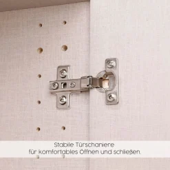 rauch Kleiderschrank »Schrank Garderobe Ankleide GAMMA Breiten 91/136/181/226/271/315/360 cm« in 3 Ausstattungen BASIC/CLASSIC/PREMIUM (inkl. SOFT-CLOSE-Funktion),verschiedene Griff-Varianten, mit Spiegel TOPSELLER MADE IN GERMANY
