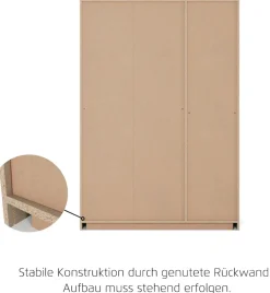 rauch Kleiderschrank »Schrank Garderobe Ankleide GAMMA Breiten 91/136/181/226/271/315/360 cm« in 3 Ausstattungen BASIC/CLASSIC/PREMIUM (inkl. SOFT-CLOSE-Funktion),verschiedene Griff-Varianten, mit Spiegel TOPSELLER MADE IN GERMANY
