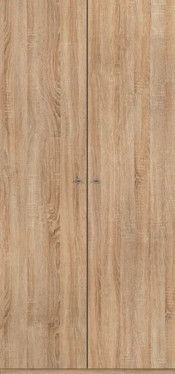 rauch Kleiderschrank »Schrank Garderobe Garderobenschrank Putzschrank Wäscheschrank BERGHEIM« Breite/Höhe/Tiefe: 91/197/54 cm,viel Stauraum, abschließbar mit insgesamt 4 Schlüsseln MADE IN GERMANY
