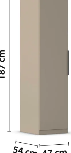 rauch Kleiderschrank »Schrank Möbel Schlafzimmer Garderobe Kinderzimmer WELTNEUHEIT TYNDA« PATENTIERTES SCHNELLMONTAGESYSTEM, Soft-Close-Funktion MADE IN GERMANY