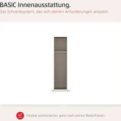 rauch Kleiderschrank »Schrank Möbel Schlafzimmer Garderobe Kinderzimmer WELTNEUHEIT TYNDA« PATENTIERTES SCHNELLMONTAGESYSTEM, Soft-Close-Funktion MADE IN GERMANY