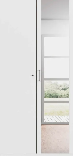 rauch Kleiderschrank »Schrank Garderobe Garderobenschrank Putzschrank Wäscheschrank BERGHEIM« Breite/Höhe/Tiefe: 91/197/54 cm,mit viel Stauraum, rechte Tür abschließbar 2 Schlüssel MADE IN GERMANY
