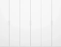 rauch Kleiderschrank »Schrank Mehrzweckschrank Garderobenschrank Schlafzimmer Möbel THOR« 3 verschiedene Ausstattungen BASIC/CLASSIC/PREMIUM (inkl. SOFT-CLOSE),mit farblich passenden, modernen Metallgriffen MADE IN GERMANY