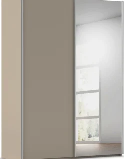 rauch Kleiderschrank »Schwebetürenschrank Schrank Garderobe Ankleide Schlafzimmer TARO« in 3 verschiedenen Ausstattungen BASIC/CLASSIC/PREMIUM (SOFT-CLOSE),4 Breiten, optional Passepartout mit/ohne Beleuchtung MADE IN GERMANY
