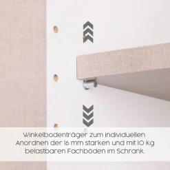 rauch Kleiderschrank »VOYAGER Garderobe WäscheschrankSchlafzimmer« in 3 verschiedenen Ausstattungen BASIC/CLASSIC/PREMIUM,mit 2 modernen Griffvarianten, viel Stauraum MADE IN GERMANY