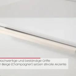 rauch Kombikommode »Kommode Türkommode Sideboard Kombikommode FLIPP mit Glasfront« Breite 160 cm mit 2 Einlegeböden,2-türig, 3 Schubladen, Soft-Close-Funktion, Oberboden und Front Glas