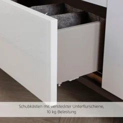 rauch Kombikommode »Sideboard Kommode Schubladenkommode Türenkommode BOSTON-EXTRA« B/H/T: 120/81/42 cm,mit 6 geräumigen Schubladen, Einlegeböden verstellbar MADE IN GERMANY