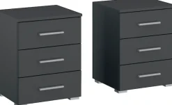 rauch Nachtkommode »Base« Set,2er-Set, optional in moderner Hochglanz-Front