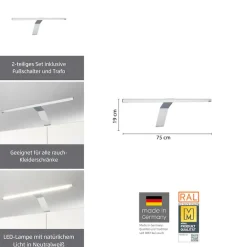 rauch Schrankleuchte »Zubehör« 2 Stk. Neutralweiß 2-tlg. Set