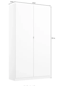 rauch Schrank-Set »Kleiderschrank Schrank Garderobe Wäscheschrank Ankleide ONTARIO« Set, Größe 298x208 cm,