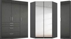 rauch Schrank-Set »Kleiderschrank Schrank Garderobe Garderobenschrank Eckschrank HOMBURG« Set,